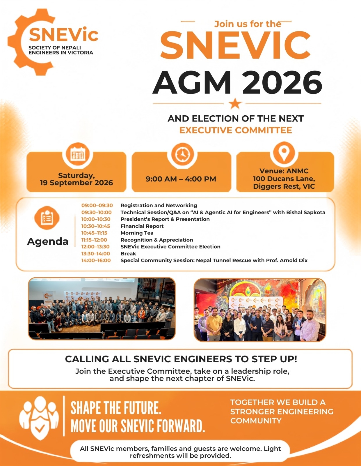 SNEVIC AGM 2026